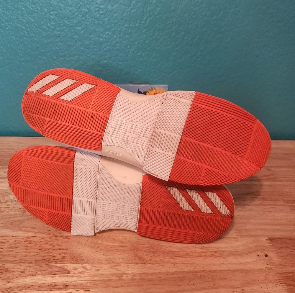 Adidas Dame 3 Damian Lillard Men's Basketball‎ Shoes Concrete/Red/White, Size 14
